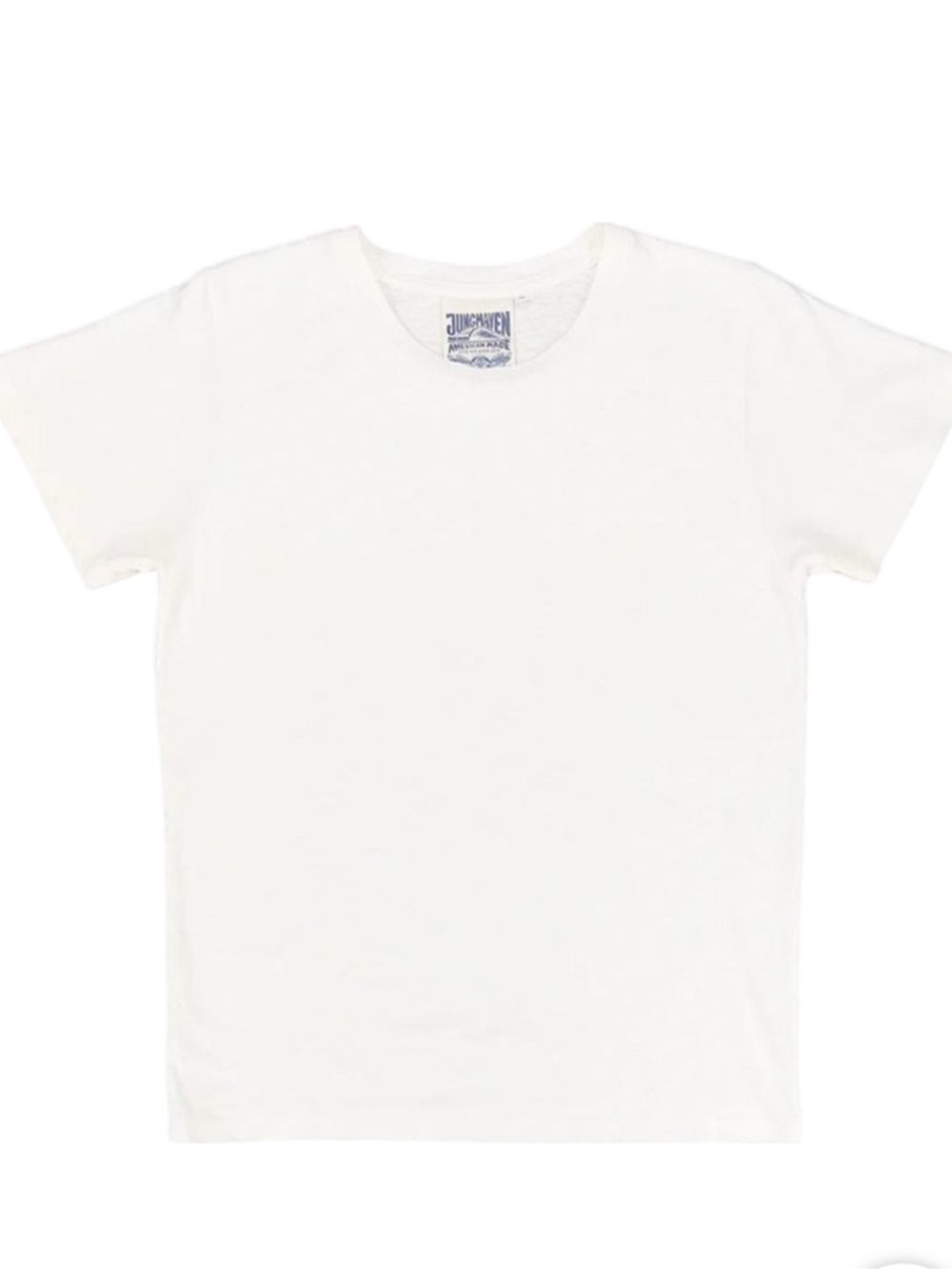 Jungmaven Women's Short Sleeve Crew Tee - White